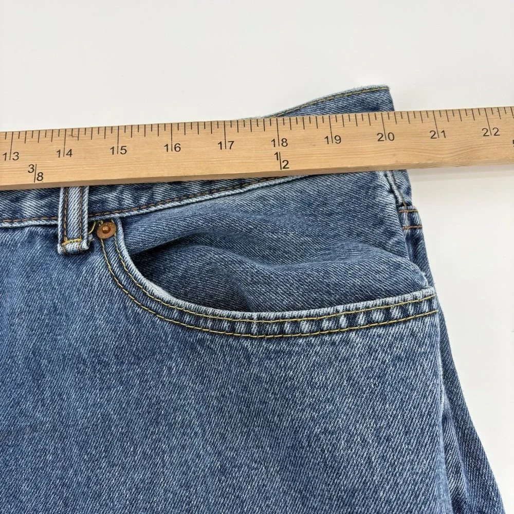 Levi's 550 Jeans Men's 42x32 (Fits 40x31) Blue Denim Relaxed Fit‎